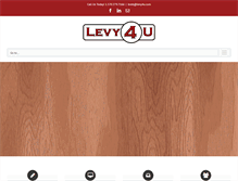Tablet Screenshot of levy4u.com